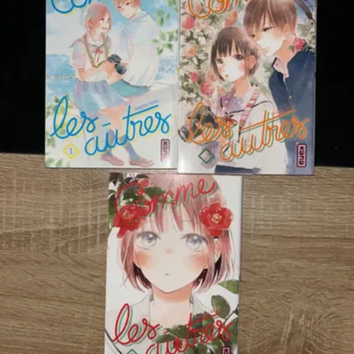 Manga Comme les autres 3T (1,2,5) neufs - Shojo